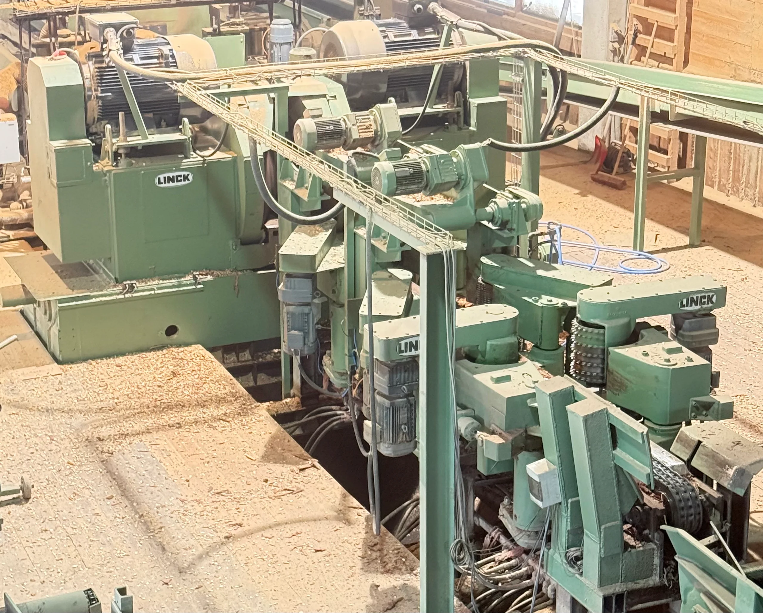 Štěpkovací linka LINCK V30